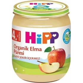Resim Hipp Organik Elma Püresi Kavanoz Maması 125 G 