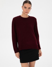 Resim Pierre Cardin Kadın Vişne Kazak /triko 50316310-vr223 Vişne 