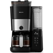 Resim Philips HD7888/01 Brew Siyah Öğütücülü Filtre Kahve Makinesi 