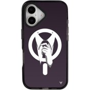 Resim iPhone 16 Kravat Telefon Kılıfı 