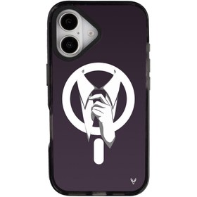 Resim iPhone 16 Kravat Telefon Kılıfı 