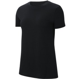 Resim Nike W Nk Park20 Ss Tee Kadın Siyah Futbol Tişört 