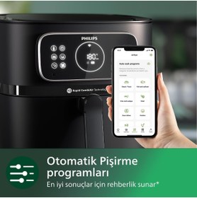Resim Philips PHİLİPS 7000 SERİSİ RAPİDAİR XXL 2 KG 8,3 LİTRE FRİTÖZ 22 PİŞİRME PROGRAMI 