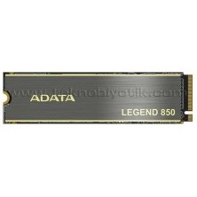 Resim Adata LEGEND 850 1TB 5000-4500MB/s NVMe PCIe 4.0 m.2 Gen4 SSD (ALEG-850-1TCS) 