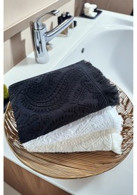 Resim Queens 3 Lü Banyo Havlusu Seti 3 Renk 