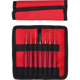 Resim KutuluStore TERMİNAL KABLOSU SÖKME SETİ - KABLO ÇIKARMA - FİŞ PİMİ SÖKME TAKIMI (7 FARK - VSR8040-4822 