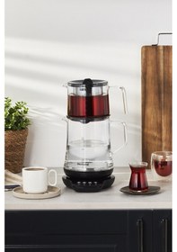 Resim Homend Royaltea 1746H Konuşan Cam Çay Makinesi 