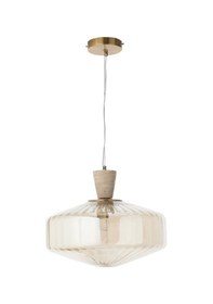 Resim Mudo Home Solın Tekli Sarkıt Avize 40x40x80 Cm Krem 