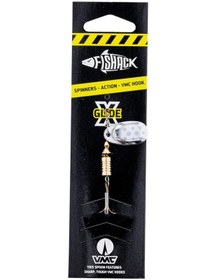 Resim Döner Kaşık - Fishack Glidex - Silver Blue - 5g - No:2 