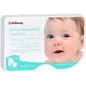 Resim Milkway Burun Aspiratörü ve Yedek Uç 2'li 