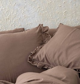 Resim Nina Nevresim Takımı 200x220 - Hardal / 200 x 220 cm 