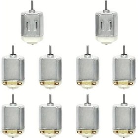 Resim Globalbloom 10 Adet 3v-6v 130 Dc Mini Motor Dıy Robotik El İşi İçin 