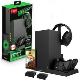 Resim Konsol Plus Xbox Series X Uyumlu Soğutucu Dikey 5 İn 1 Stand İpega Pg-xbx013 