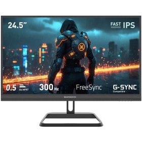 Resim Gamebooster GB-25F320FF 24.5" 300Hz 0.5ms HDMI DP FreeSync G-Sync HDR400 FHD Fast IPS Gaming Monitö 