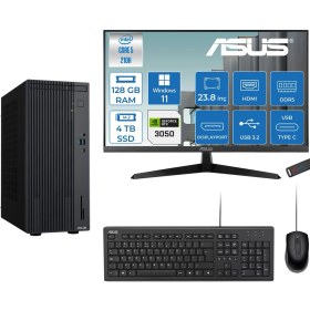 Resim Asus Expertcenter P500MV Intel® Core™ Ultra 5 210H 4.8ghz Aı 128GB Ddr5 4tb SSD 23.8" 120Hz 6GB/RTX3050 WIN11HOME Mini Tower Masaüstü Bilgisayar D52108512B0D23H40+ZETTAUSBBELLEK 