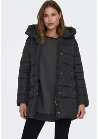 Resim Only Kadın Uzun Kapüşonlu Şişme Mont - 15304782 001 