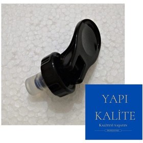 Resim YAPI KALİTE Çay Kazanı Musluğu Kapak Takımı Çaycı Semaver Musluğu Siyah 