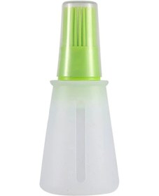 Resim Fochsia Yeşil Ölçülü Silikon Fırça: Yüksek Isıya Dayanıklı, Çizmez, Kolay Temizlenir. 