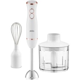 Resim Sinbo SHB-7530 Çok Fonksiyonlu El Blender Seti - Doğrayıcı & Çırpıcı Aparatlı 