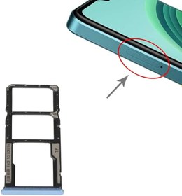 Resim Xiaomi Redmi Note 11R Uyumlu Sim Tepsisi Sim Kart Yuvası Yeşil 