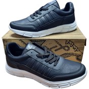 Resim abinstore Lepons 48-49-50 Numara Siyah Erkek Günlük 4 Mevsimlik Cilt Deri Suya Dayanıklı Spor Ayakkabı Sneaker 