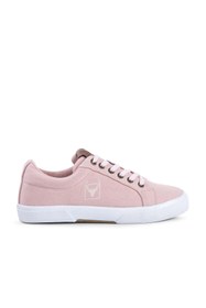 Resim Buckhead 4213 Mayer Pudra Pembe Yazlık Keten Comfort Kadın Sneaker Spor Ayakkabı 