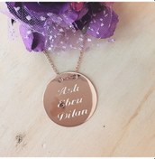 Resim Kişiye Özel Isimli Gümüş Kolye Özel Gün Hediyesi 437138385 