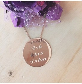 Resim Kişiye Özel Isimli Gümüş Kolye Özel Gün Hediyesi 437138385 