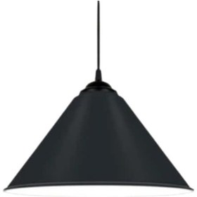 Resim Dylight Retro Metal Dekoratif Rustik Kafe Mutfak Aydınlatma Siyah (537174861) 