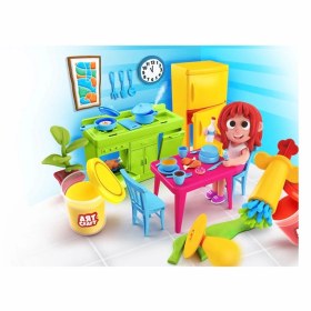 Resim Dede Art Craft Mutfak Oyun Hamuru Seti 