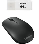 Resim LENOVO 400 Kablosuz Mouse + Flash Bellek Ikili Set 