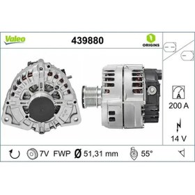 Resim Valeo ALTERNATOR (14V 200A) C-CLASS W205 1418 S205 1418 