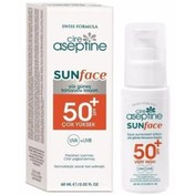 Resim Cire Aseptine Sun Face SPF50+ Yüz Güneş Koruyucu Losyon 60 ml 