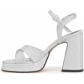 Resim Beety 26BY222.705T Kadın Platform Ayakkabı Gümüş 