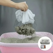 Resim 10 adet Yıkanabilir Kedi Kumu Filtresi, Evcil Hayvanınızın Kumu Kutusu Lineri ile Kolay Kullanım İçin Tasarlanmış. 