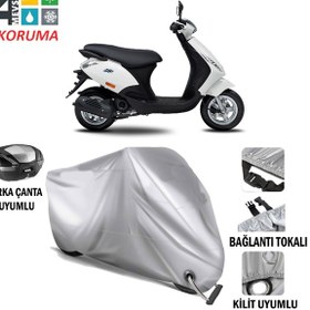 Resim Piaggio Zip 100 Motosiklet Brandası ( Kilit Uyumlu 