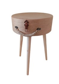 Resim Dekoratif Boyanabilir Demonte Kapaklı Mdf Sehpa 