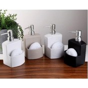 Resim Gönül Gnl2650 Stoneware Süngerli Sıvı Sabunluk 1 Parça 