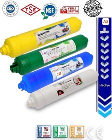Resim Su Arıtma Inline Tatlandırıcı Seri (ORJİNAL YENİ SERİ) Alkalin,mineral, Detox, Pos Karbon 