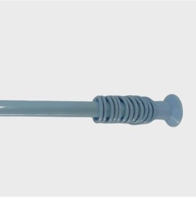 Resim Zethome Banyo Perde Borusu 160cm-260cm Mavi Duş Perde Borusu Perde Askısı Duş Borusu Metal Mavi 