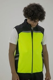 Resim Motorcu Yeleği Reflektörlü Softshell Motosiklet Yeleği 