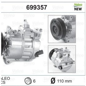 Resim Klıma Kompresor Vw Touran.golf V Mpv - Valeo 699357 