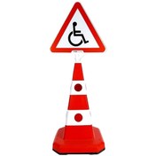 Resim Burada Reklam Engelli Park Yeri Uyarı Kedi Gözlü Trafik Koni Seti Trafik Dubası-kauçuk Ağır Reklam Park 