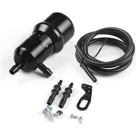 Resim Siyah Evrensel Ayarlanabilir Alüminyum Manuel Turbo Boost Kontrol Vanası Kiti Araba Türbin Regülatörü Basınç 