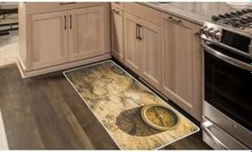 Resim Colorix Carpet Kaymaz Taban Tezgah Önü Mutfak Paspası 50x150 Cm No: 289 