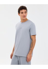 Resim Skechers M Essential T-shirt Erkek Gri Tshirt S2510017-4256 