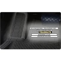 Resim Die Grup Trakmats (KYB26091) 2023 Unıversal Oto Paspas Lüks Yeni Krom Opel Corsa F ile Uyumlu 