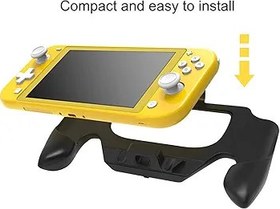 Resim FYOUNG Nintendo Switch Lite 2019 konsol için Grip kılıf, stantlı konforlu sap tutucu Switch Lite için sap 
