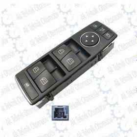 Resim Cam Dugmesi Sol 4Cam Mercedes Ml320 C180 Ayan Katl 504632668 