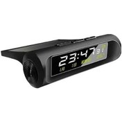 Resim Ulzyvf Zaman Tarih Sıcaklık Saat Lcd Hafta Güneş Enerjili Dijital Araba Pt 